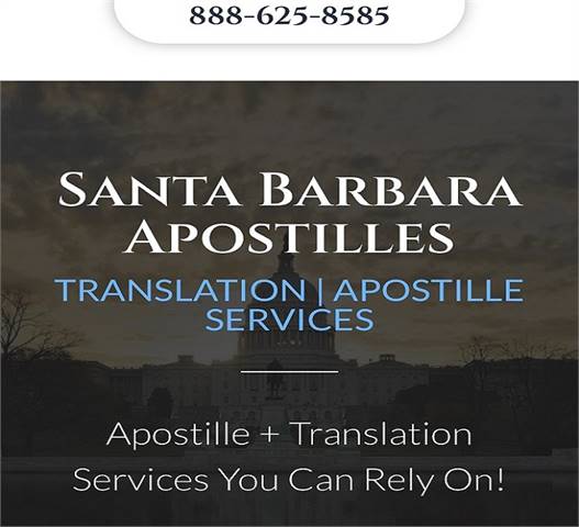 Santa Barbara USA Apostilles