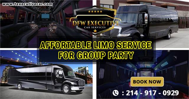 Luxury limousine Texas
